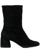 Hogl Block Heel Mid-calf Boots - Black