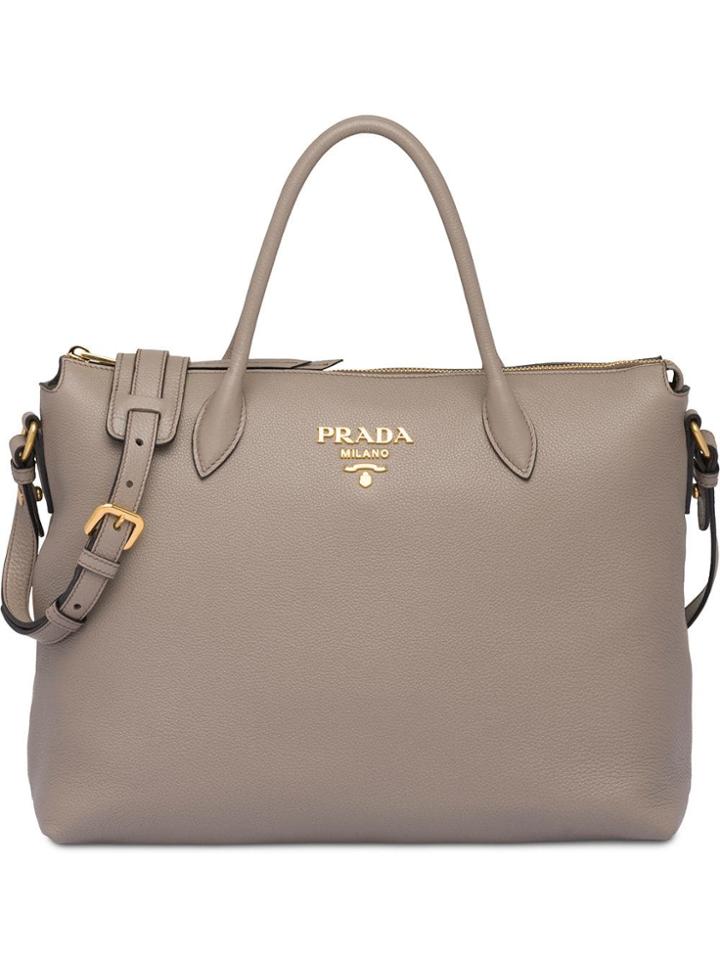 Prada Tote Bag - Grey