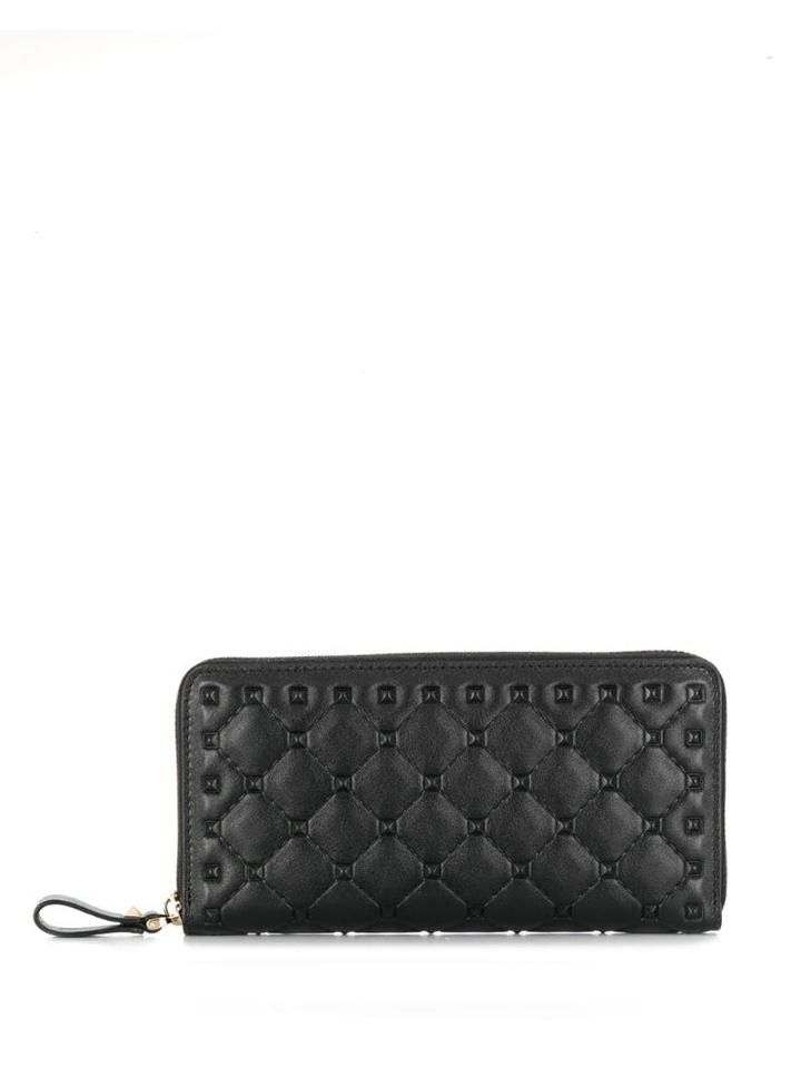 Valentino Valentino Garavani Rockstud Continental Zip-around Wallet -