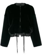 Inès & Maréchal Drawstring Jacket - Black