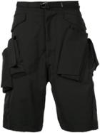Julius Cargo Pocket Shorts - Black