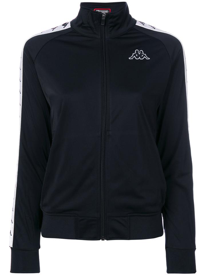 Kappa Zipped Sport Jacket - Black