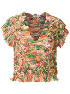 Isolda - Silk Blouse - Women - Silk - 42, Yellow/orange, Silk