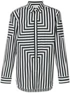 Givenchy Graphic Striped Shirt - Black