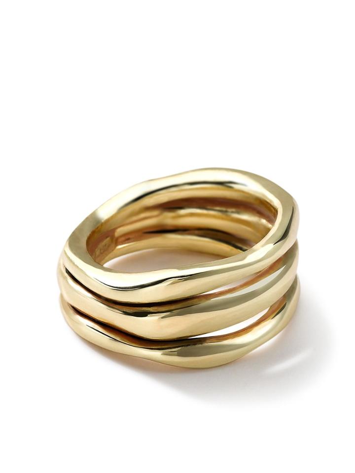 Ippolita Squiggle Ring In 18k Gold