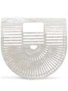 Cult Gaia Arc Clutch - White