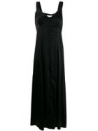 Semicouture Button Front Dress - Black