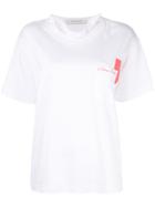 Cédric Charlier Embroidered Logo T-shirt - White