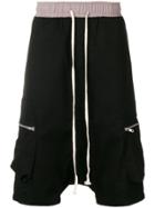Yuiki Shimoji Drop-crotch Shorts - Black