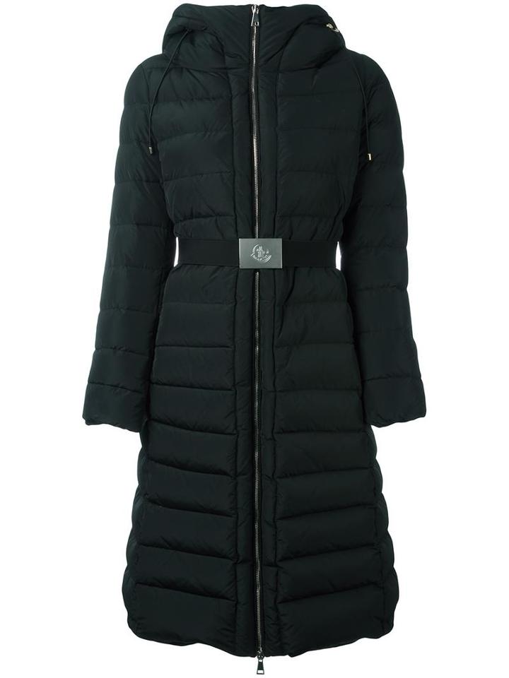 Moncler 'iman' Padded Coat, Women's, Size: 0, Black, Polyester/polyamide/goose Down/feather