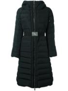 Moncler 'iman' Padded Coat, Women's, Size: 0, Black, Polyester/polyamide/goose Down/feather