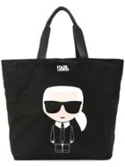 Karl Lagerfeld K/ikonik Shopper Tote - Black