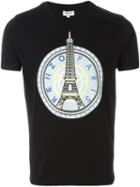 Kenzo Eiffel Tower T-shirt, Men's, Size: S, Black, Cotton
