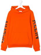 Calvin Klein Kids Teen Logo Hoodie - Orange