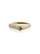 Lizzie Mandler Fine Jewelry Trillion And Princess Diamond Wide Chevron