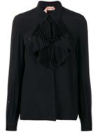 Nº21 Ruffled Blouse - Black