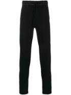 Kenzo Contrast Trim Track Pants, Men's, Size: Xl, Black, Cotton/polyester