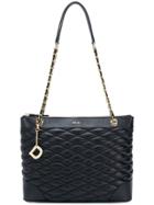 Dkny Quilted Tote - Black