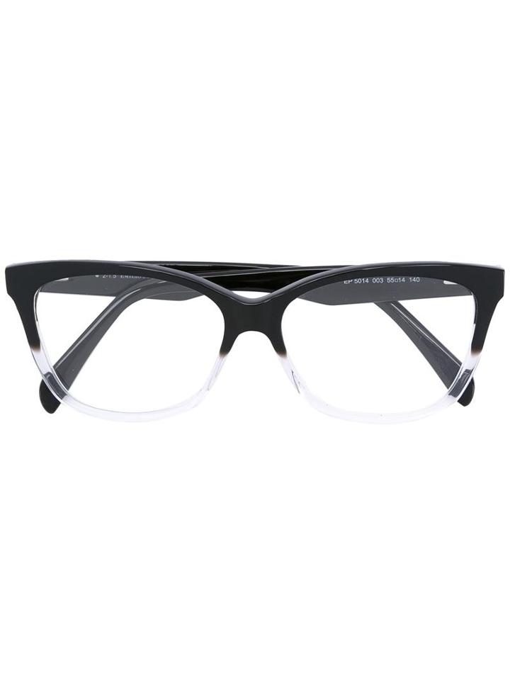 Emilio Pucci Two-tone Glasses, Black, Acetate