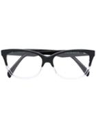 Emilio Pucci Two-tone Glasses, Black, Acetate