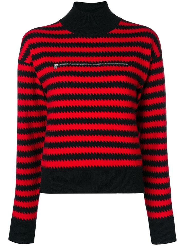 Sonia Rykiel Zip Detail Jumper - Black