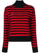 Sonia Rykiel Zip Detail Jumper - Black