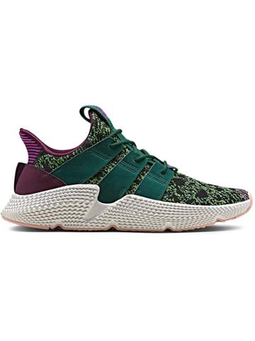 Adidas Green And Purple Prophere Dragon Ball Z Cell Edition Sneakers