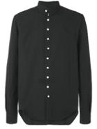 Takahiromiyashita The Soloist - Wardrobe Victorian Collar Shirt - Men - Silk/cotton - L, Black, Silk/cotton