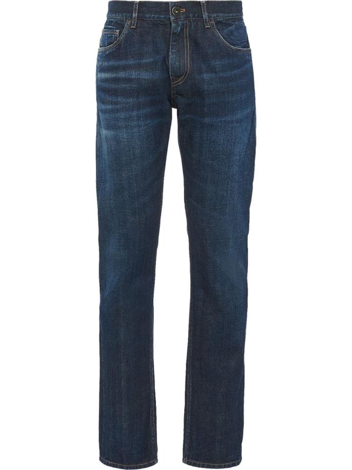 Prada Cotton Denim Jeans - Blue