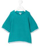 Knot - Contrast Trim Jumper - Kids - Cotton - 5 Yrs, Blue