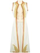 William Vintage 1860 Long Waistcoat - Nude & Neutrals