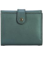Coach Small Trifold Wallet - Green