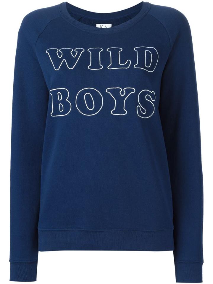 Zoe Karssen Embroidered Wild Boys Sweatshirt