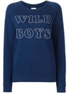 Zoe Karssen Embroidered Wild Boys Sweatshirt