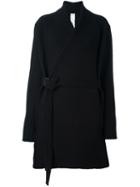 Damir Doma 'chopin' Coat, Women's, Size: Medium, Black, Polyamide/virgin Wool