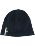 Adidas By Stella Mccartney 'run' Beanie, Women's, Blue, Polyester/spandex/elastane/viscose