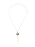 Anapsara Dragonfly Pendant Necklace - Rose Gold