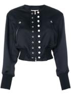 3.1 Phillip Lim Cropped Bomber Jacket - Black