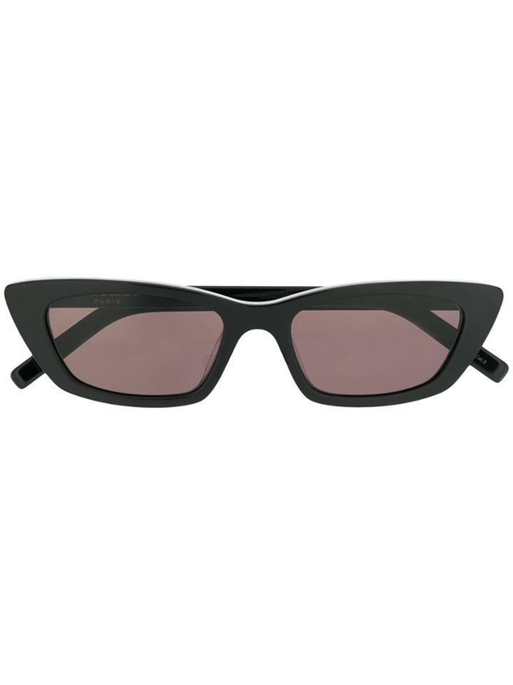 Saint Laurent Eyewear Retro Slim Mass Sunglasses - Black