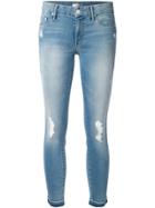 Mother 'looker' Cropped Jeans - Blue