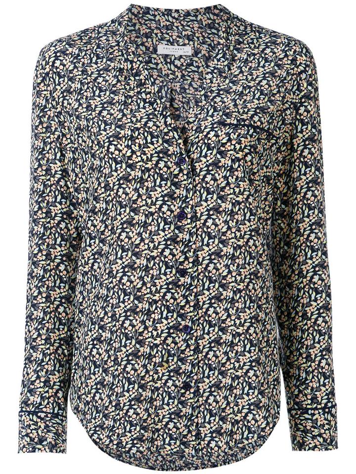 Equipment - Floral Print Shirt - Women - Silk - L, Silk