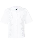 Alexander Wang Laser Cut Shirt - White
