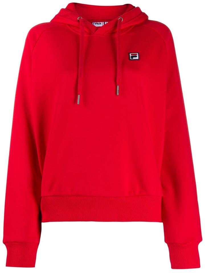 Fila Logo Embroidered Hoodie