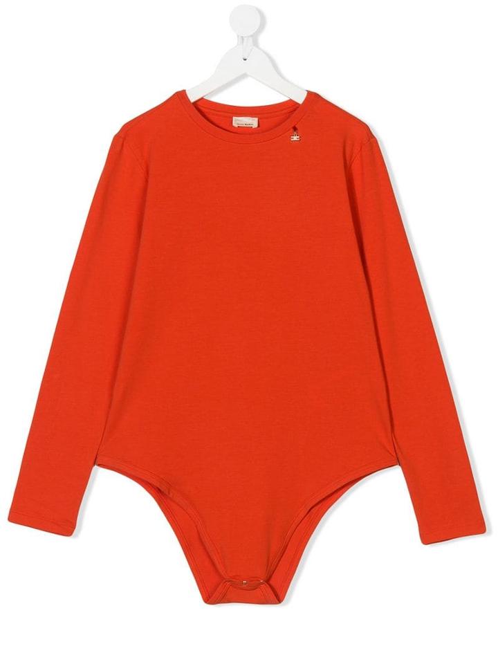 Elisabetta Franchi La Mia Bambina Teen Long Sleeve Body - Yellow