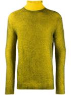 Avant Toi Turtle Neck Sweatshirt - Yellow
