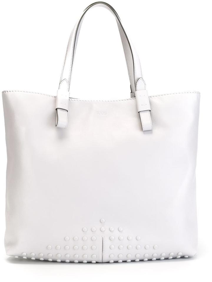 Tod's Studded Shopping Tote