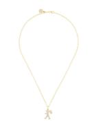 Karen Walker 9kt Gold Runaway Girl Pendant Necklace