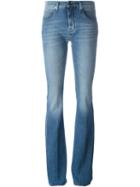 Victoria Beckham Denim Flared Jeans, Women's, Size: 28, Blue, Cotton/polyester/spandex/elastane