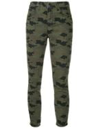 L'agence Camouflage Print Jeans - Green