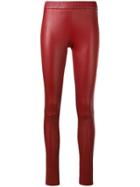 Max & Moi Elasticated Waist Leggings - Red